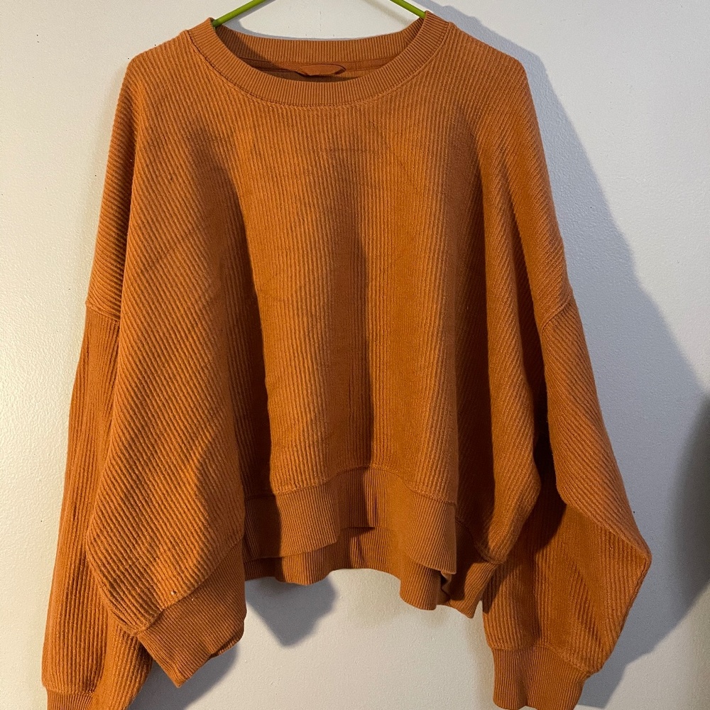 Aerie Corded Cropped Crewneck